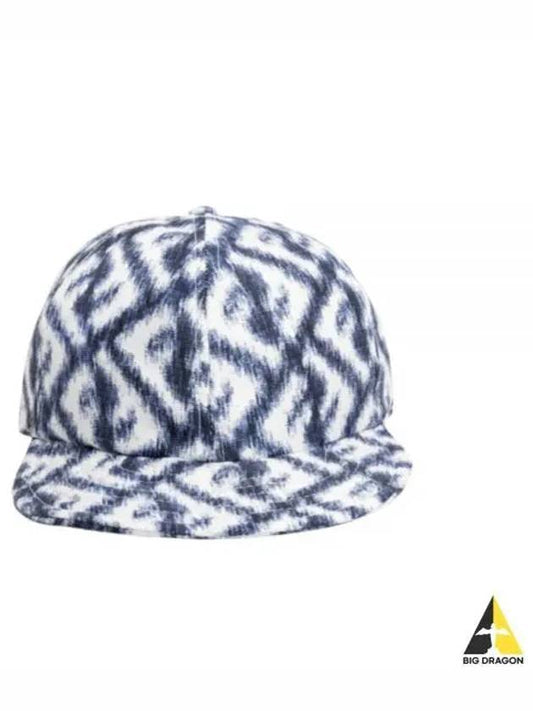 FF Logo Print Silk Ball Cap - FENDI - BALAAN 2