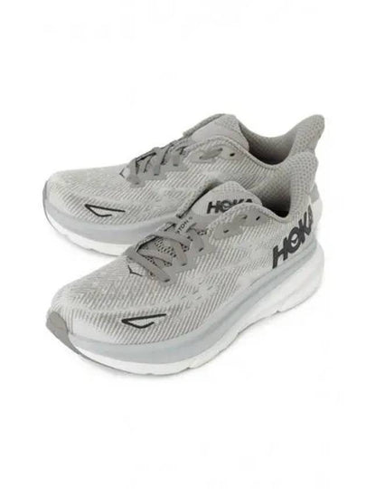 Clifton 9 Low Top Sneakers Grey - HOKA ONE ONE - BALAAN 2