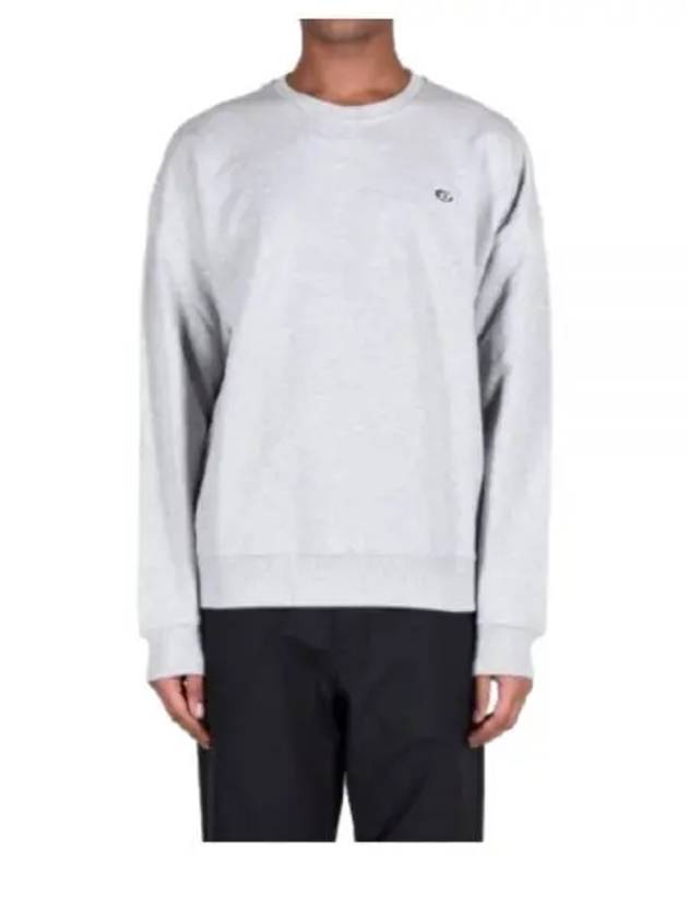 S Rob Doval PJ Sweatshirt Grey - DIESEL - BALAAN 2