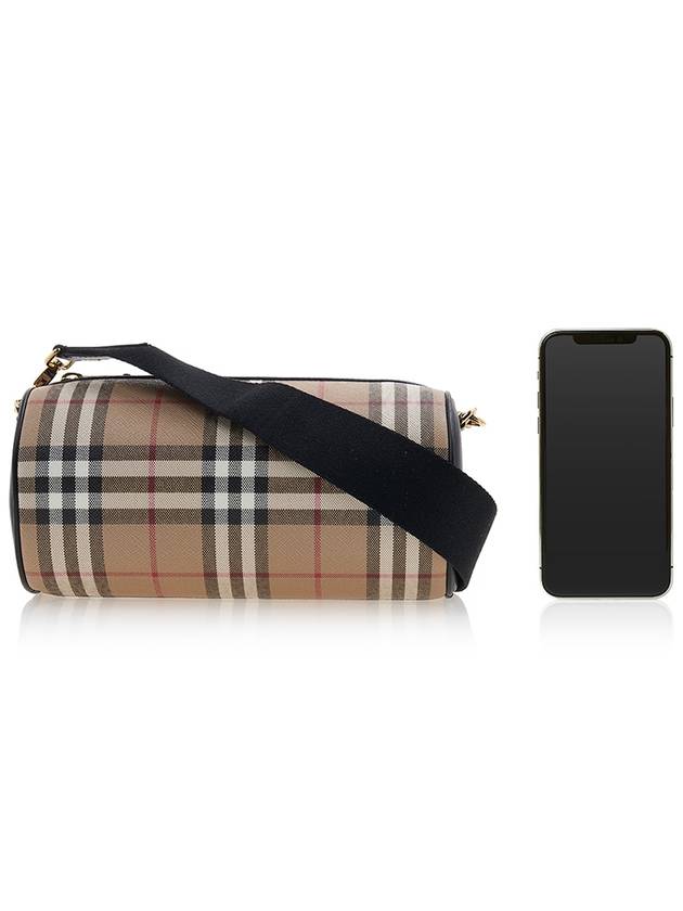 Vintage Check Barrel Cross Bag Archive Beige Black - BURBERRY - BALAAN 7