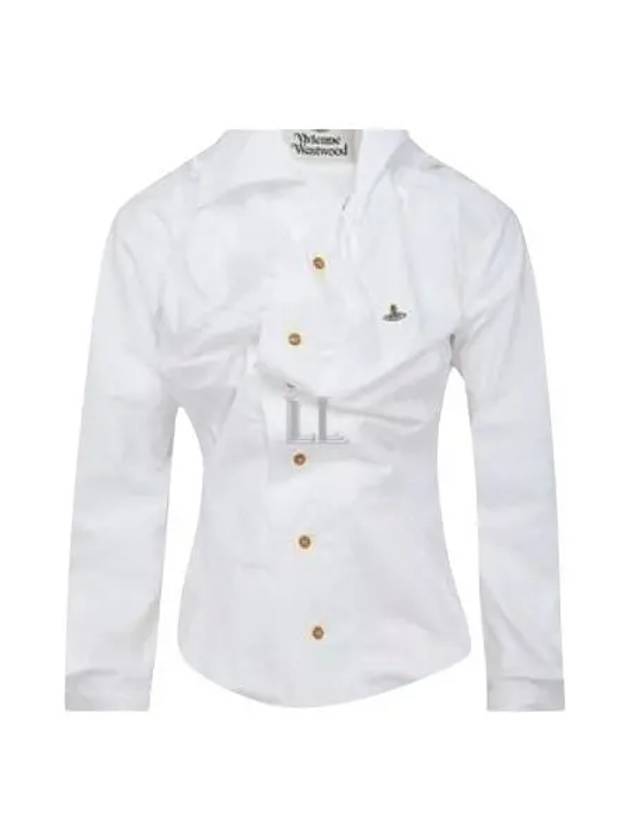 Drunken Logo Shirt White - VIVIENNE WESTWOOD - BALAAN 2