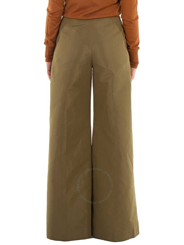 Stella Mccartney Ladies Khaki High Waist Palazzo Pants, Brand Size 34 (US Size 0) - STELLA MCCARTNEY - BALAAN 3