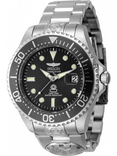 Invicta Pro Diver Date Automatic Black Dial Men's Watch 45812 - INVICTA - BALAAN 1