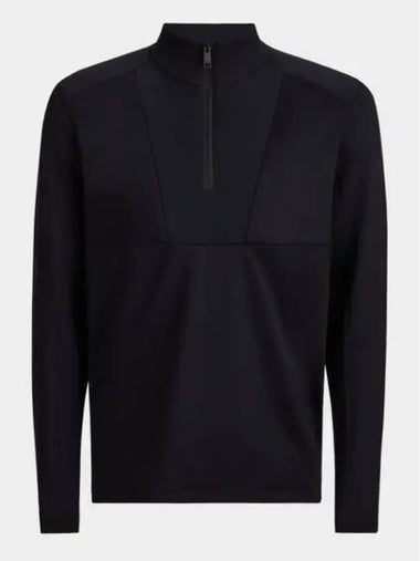 G FORE DOUBLE KNIT QUARTER ZIP GMM000021 ONYX Men s Pullover - G/FORE - BALAAN 1