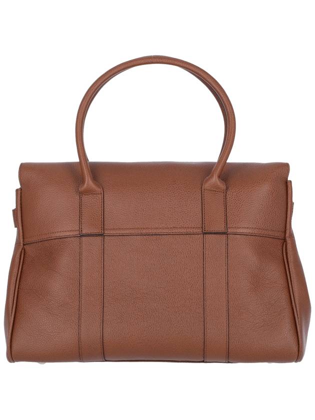 Bayswater Grain Small Classic Leather Tote Bag Brown - MULBERRY - BALAAN 4