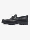 Men's David Gancini Loafers Black - SALVATORE FERRAGAMO - BALAAN 2