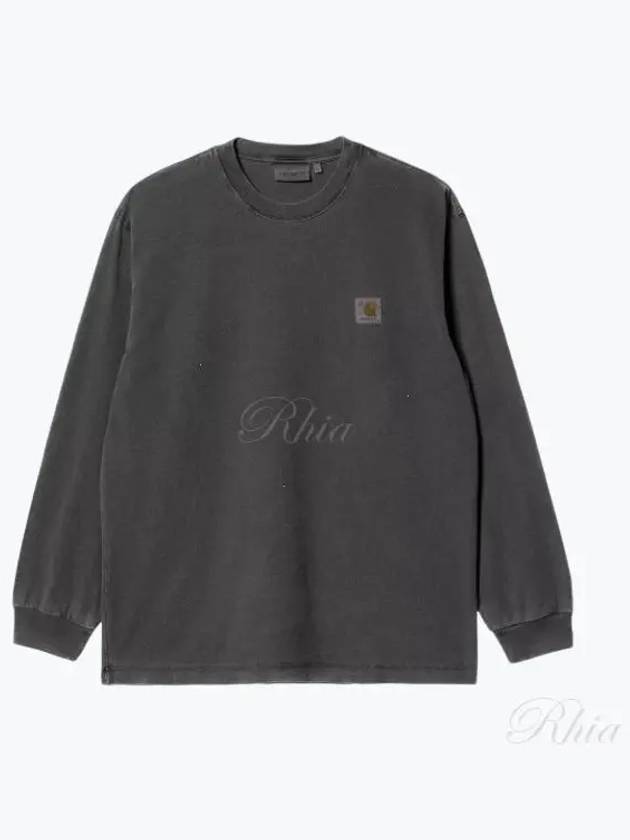 LS Vista Long Sleeve T-Shirt Free Graphite - CARHARTT WIP - BALAAN 2