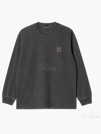 LS Vista Long Sleeve T-Shirt Free Graphite - CARHARTT WIP - BALAAN 2