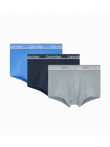 UNDERWEAR Men s CK Micro Plus Low Rise Trunks 3PK NP2443OL4K - CALVIN KLEIN - BALAAN 1