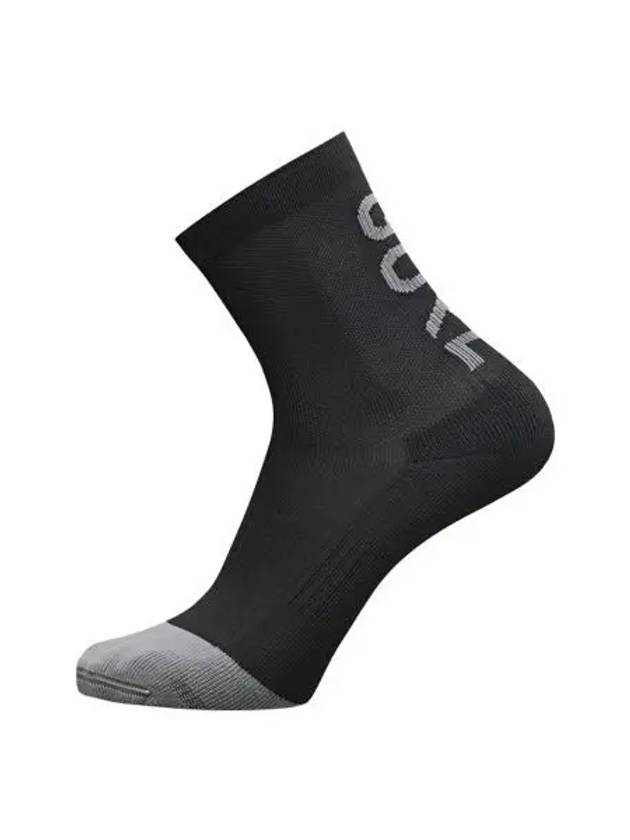 GOREWEAR M Mid Brand Sock Black 6 Inch Sports Socks - GOGORR - BALAAN 1