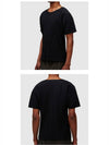 Pleated Fabric Short Sleeve T-Shirt Black - ISSEY MIYAKE - BALAAN 6