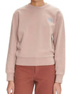 Rue Madame Cotton Sweatshirt Pink - A.P.C. - BALAAN 3