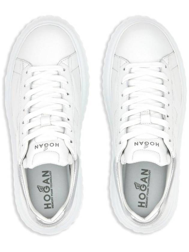 Hogan H striped low top sneakers white - HOGAN - BALAAN 7