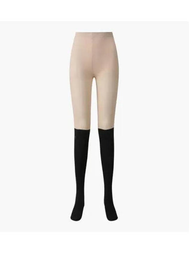 GOLF Women s Hip Up Banding Knee Socks Stockings DP32WFET92 - DESCENTE - BALAAN 1