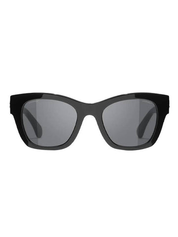 Eyewear Square Sunglasses Black - CHANEL - BALAAN 1