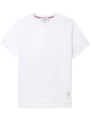 Thom Browne Cotton Short Sleeve T Shirt MJS067A - TOM FORD - BALAAN 1