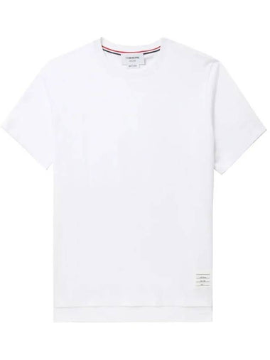 Thom Browne Cotton Short Sleeve T Shirt MJS067A - TOM FORD - BALAAN 1