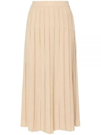 Luisa Pleated Skirt Ivory - MAX MARA - BALAAN 2