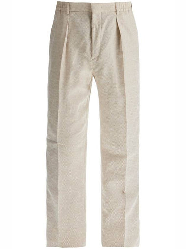 ff labyrinth jacquard pants in - FENDI - BALAAN 1