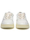 Medalist Leather Low Top Sneakers White - AUTRY - BALAAN 4