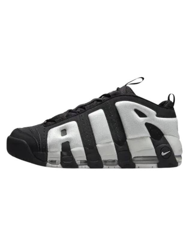 Air More Uptempo Low Top Sneakers White Black - NIKE - BALAAN 1