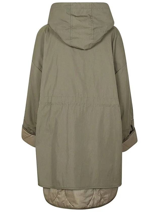 Fumetto Water Repellent Cape Parka Khaki - MAX MARA - BALAAN 3