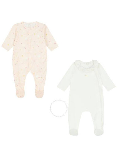 Chloe Babygrow Ruffle Detail Pyjamas Set Size 12M - CHLOE - BALAAN 1