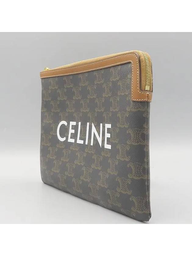 10D672BZQ 04LU Clutch Bag - CELINE - BALAAN 3