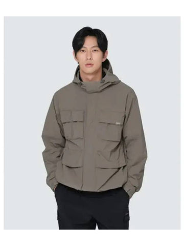 Root Utility Windbreaker S24FMRWB66 Dark Khaki - SNOW PEAK - BALAAN 1