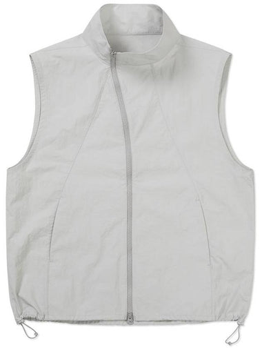 Armor High Neck Nylon Vest FOG GRAY - WEST GRAND BOULEVARD - BALAAN 1