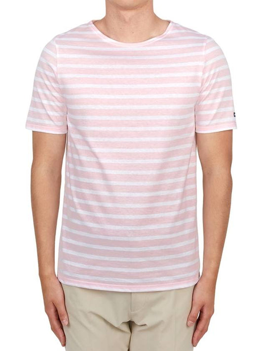 Levant Short Sleeve T Shirt 9863 ROSE DOUX NEIG Unisex - SAINT JAMES - BALAAN 1