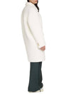 Single Wool Shearling Coat White - BOTTEGA VENETA - BALAAN 5