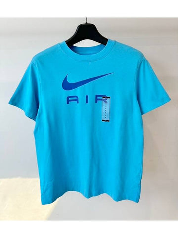 T shirt DX7919 416 Blue WOMENS M Asian Fit - NIKE - BALAAN 1