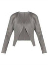 Pleated Please PP48 JO106 12 Basic Cardigan 1336797 - ISSEY MIYAKE - BALAAN 1