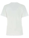 Zewel Logo Print Short Sleeve T-Shirt White - ISABEL MARANT - BALAAN 4