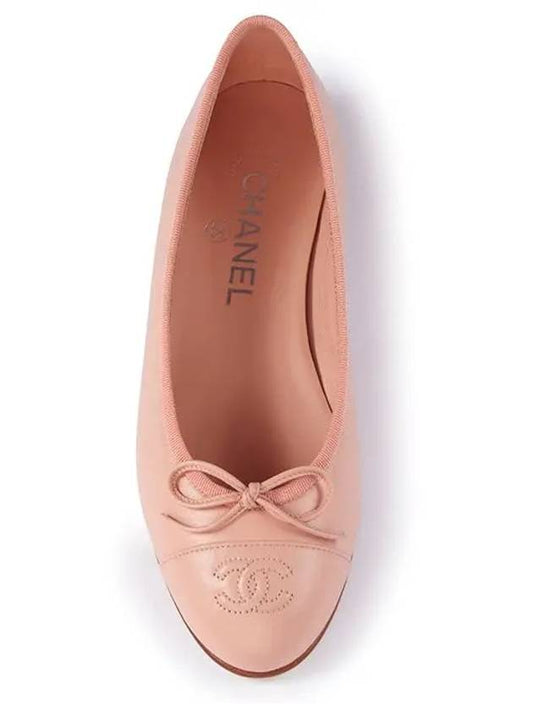 Ballerina Flat Shoes Pink G02819Y53816C0229 - CHANEL - BALAAN 1