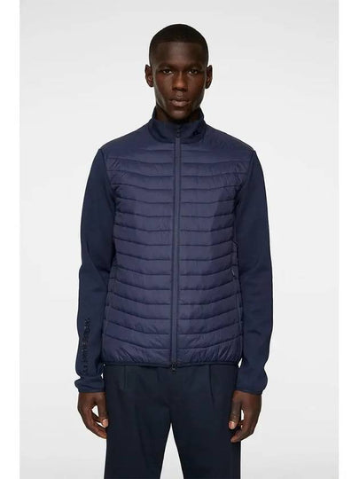 Men s Holden Quilted Lightweight Hybrid Golf Jacket Navy GMOW10856 6855 - J.LINDEBERG - BALAAN 2