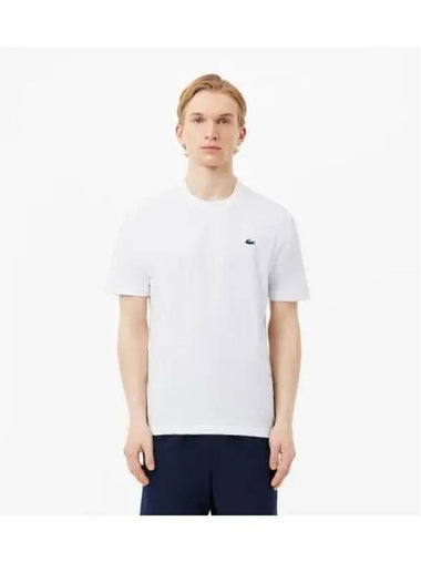 Men s Basic Training T Shirt White - LACOSTE - BALAAN 1