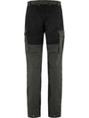 Women's Vidda Pro Trousers Dark Grey Black - FJALL RAVEN - BALAAN 3