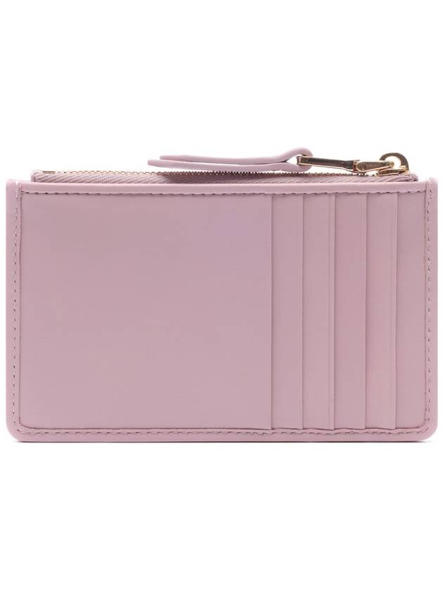 Matelasse Leather Envelope Card Wallet Pink - MIU MIU - BALAAN 5