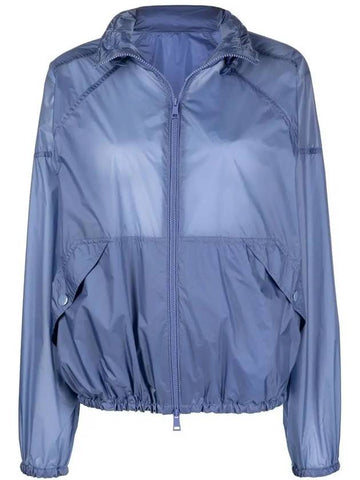 Logo Jacket Sky Blue Purple 1A001 03 595YT 70D - MONCLER - BALAAN 1