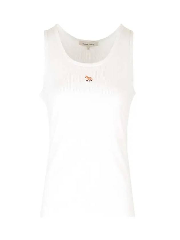 Cotton Baby Tank Top White - MAISON KITSUNE - BALAAN 3