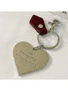 heart logo key ring burgundy - VIVIENNE WESTWOOD - BALAAN 6