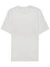 30/1 Jersey Label Style Logo Short Sleeve T-Shirt White - CP COMPANY - BALAAN 3