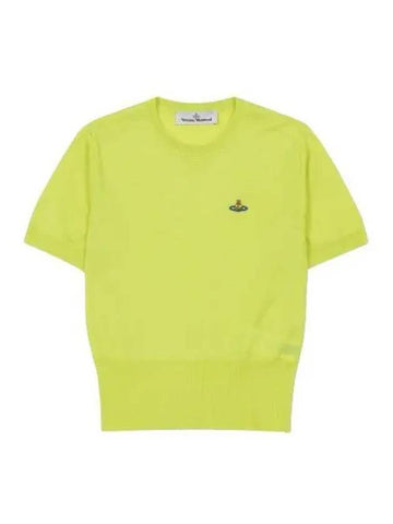 Bea short sleeve t shirt yellow - VIVIENNE WESTWOOD - BALAAN 1