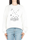 Women's Numbering Logo Print Cotton Sweatshirt White - MAISON MARGIELA - BALAAN 2