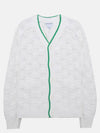 Intrecciato Pattern Cardigan White - BOTTEGA VENETA - BALAAN 2