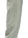 Washed Satin Track Pants Grey - GANNI - BALAAN 5