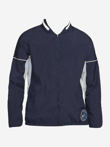 Repel Heritage Running Windbreaker Dark Obsidian - NIKE - BALAAN 1