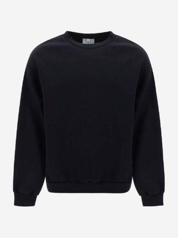 Crew Neck Sweatshirt Black - ACNE STUDIOS - BALAAN 1